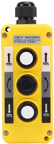 Pompa idraulica a tre velocità - Sistema di controllo di sollevamento - Interruttore di emergenza IP68 - Per pompa e gru - Industriale e sicuro - Efficiente