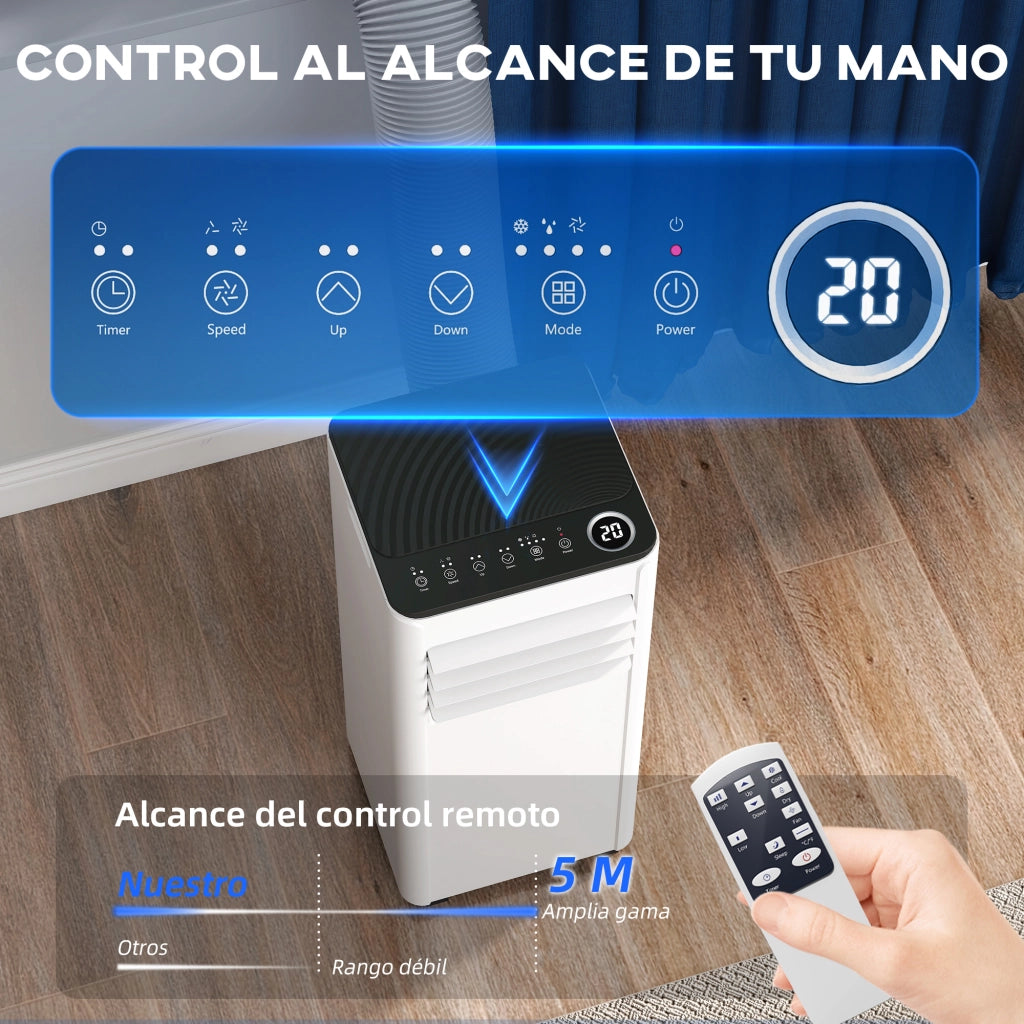 Condizionatore Portatile 7000 BTU ¨C zephmum ¨C Bianco