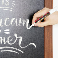 Lavagna con Cornice in Legno 60x80 cm in Legno Dark Wood