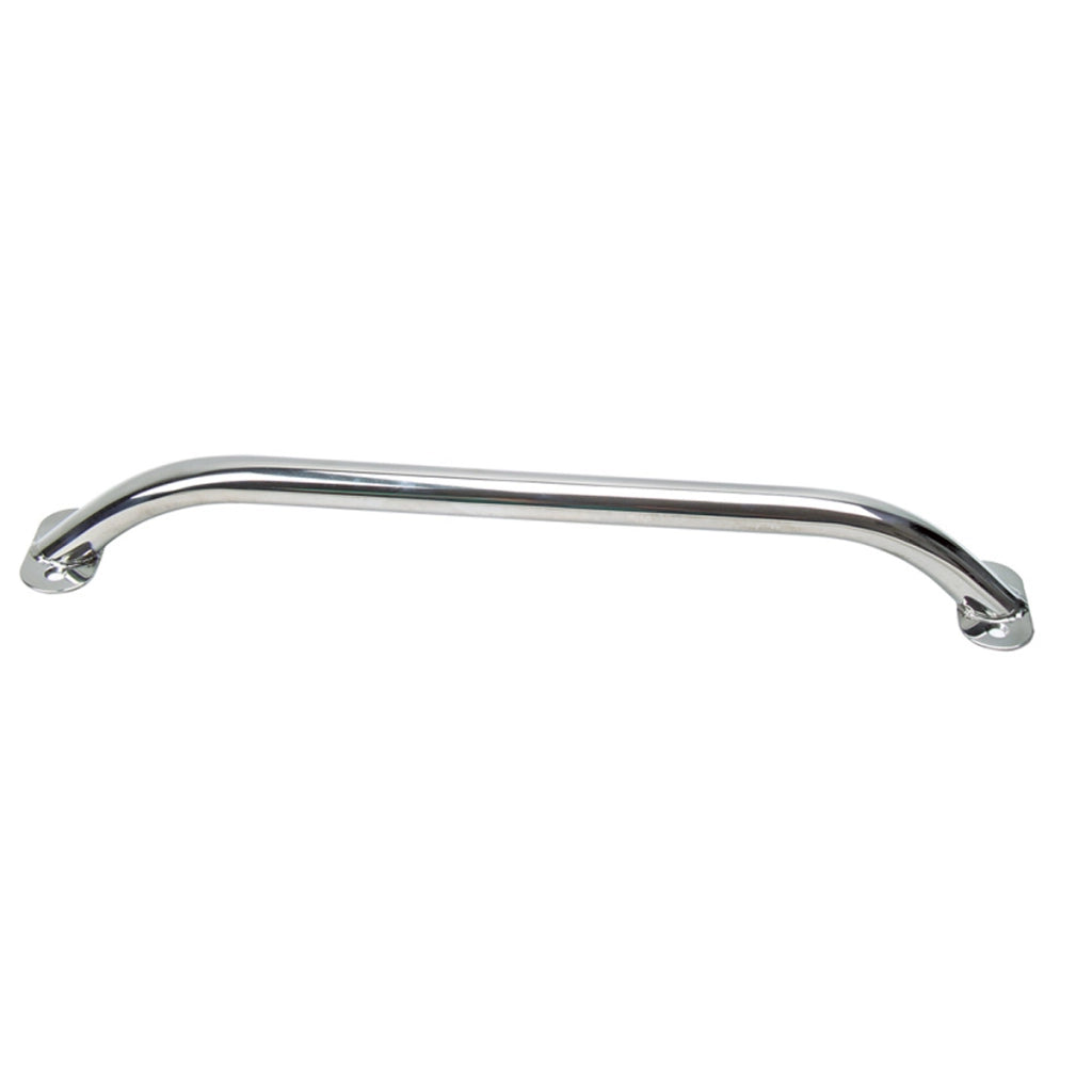 Maniglia inox attacco a basetta lunghezza mm 460