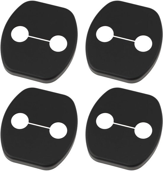 Copertura per serratura - 4 pezzi - Protezione contro polvere/umidità - Compatibile con Nissan Qashqai 2008-2013 - Plastica resistente - Estende la durata di vita delle serrature - Protezione serratura