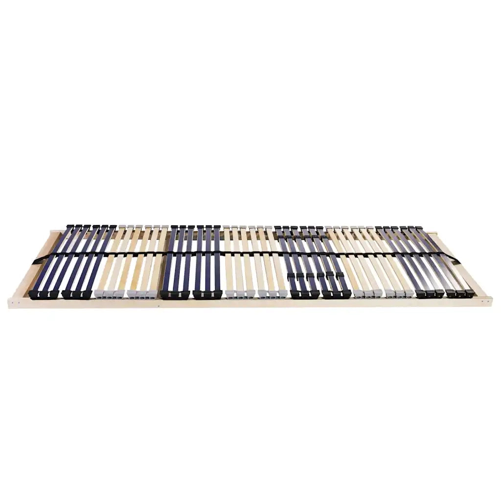 Base a doghe Marrone 140 x 190 cm Legno massello di faggio