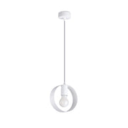 Lampada a sospensione Pure Lume LOFTEN bianca metallo