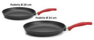 Batteria di Pentole 18 Pezzi in Alluminio Pressofuso Antiaderente Olympia Love