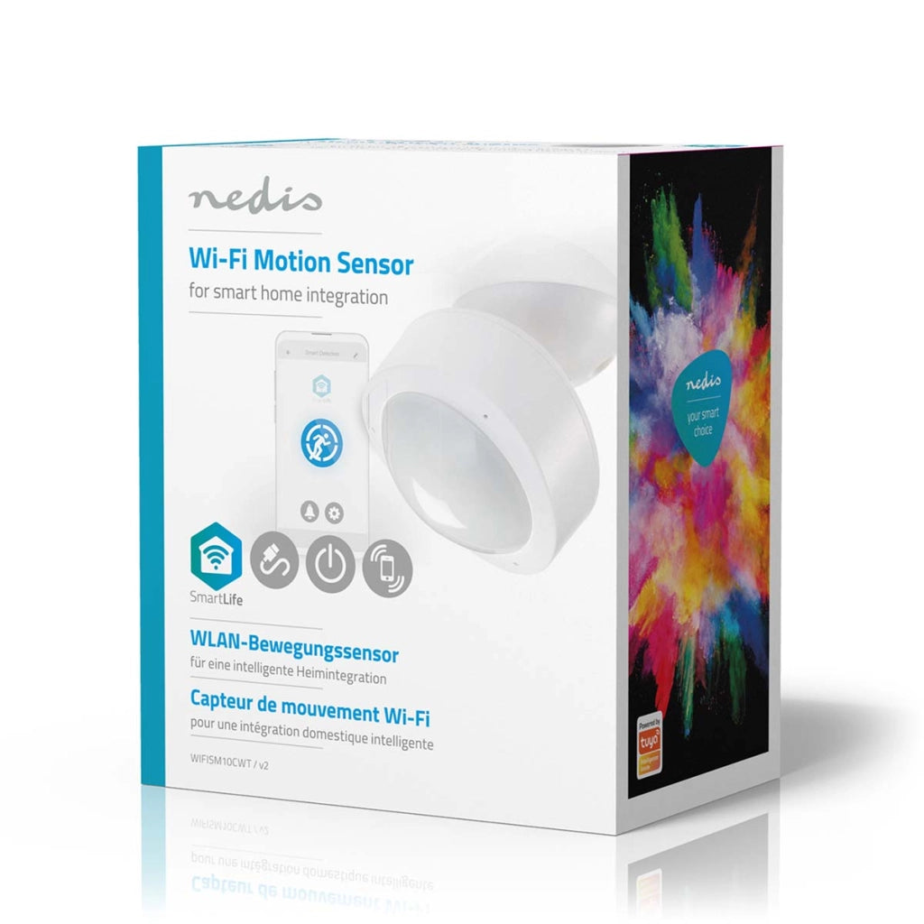 Rilevatore di movimento intelligente Modello WIFISM10CWT SmartLife Bianco Nedis