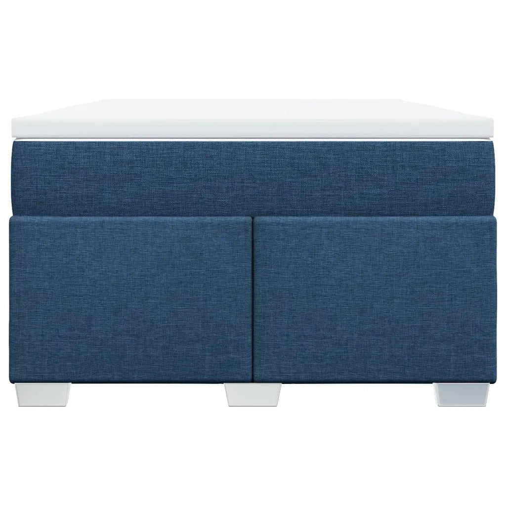Giroletto a Molle con Materasso Blu 120x190 cm in Tessuto 3285122