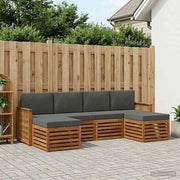 Set di divani da esterno 5 pz 3384688