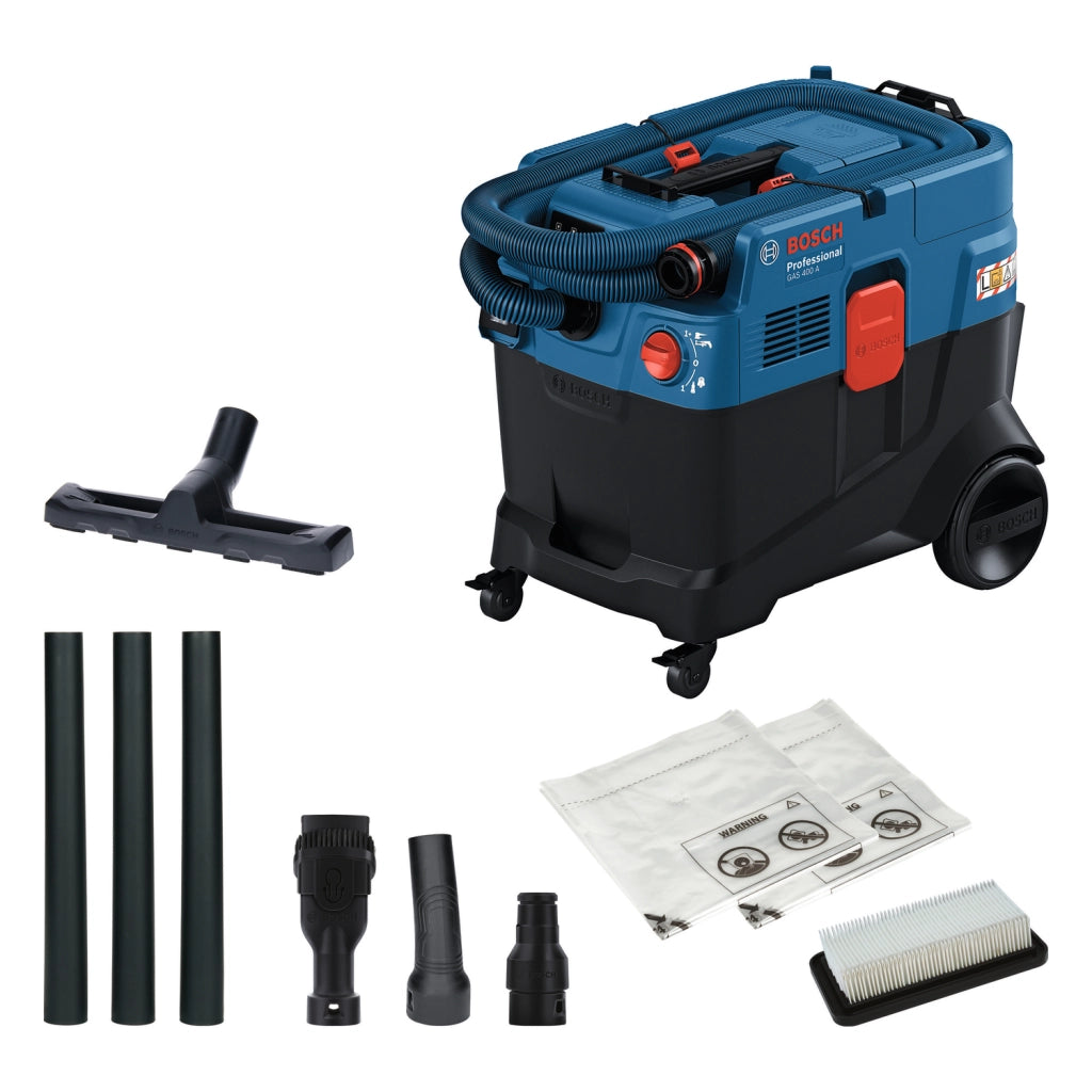 Aspiratore industriale Bosch GAS 400 A Professional 1200W – bidone 40L, AFC