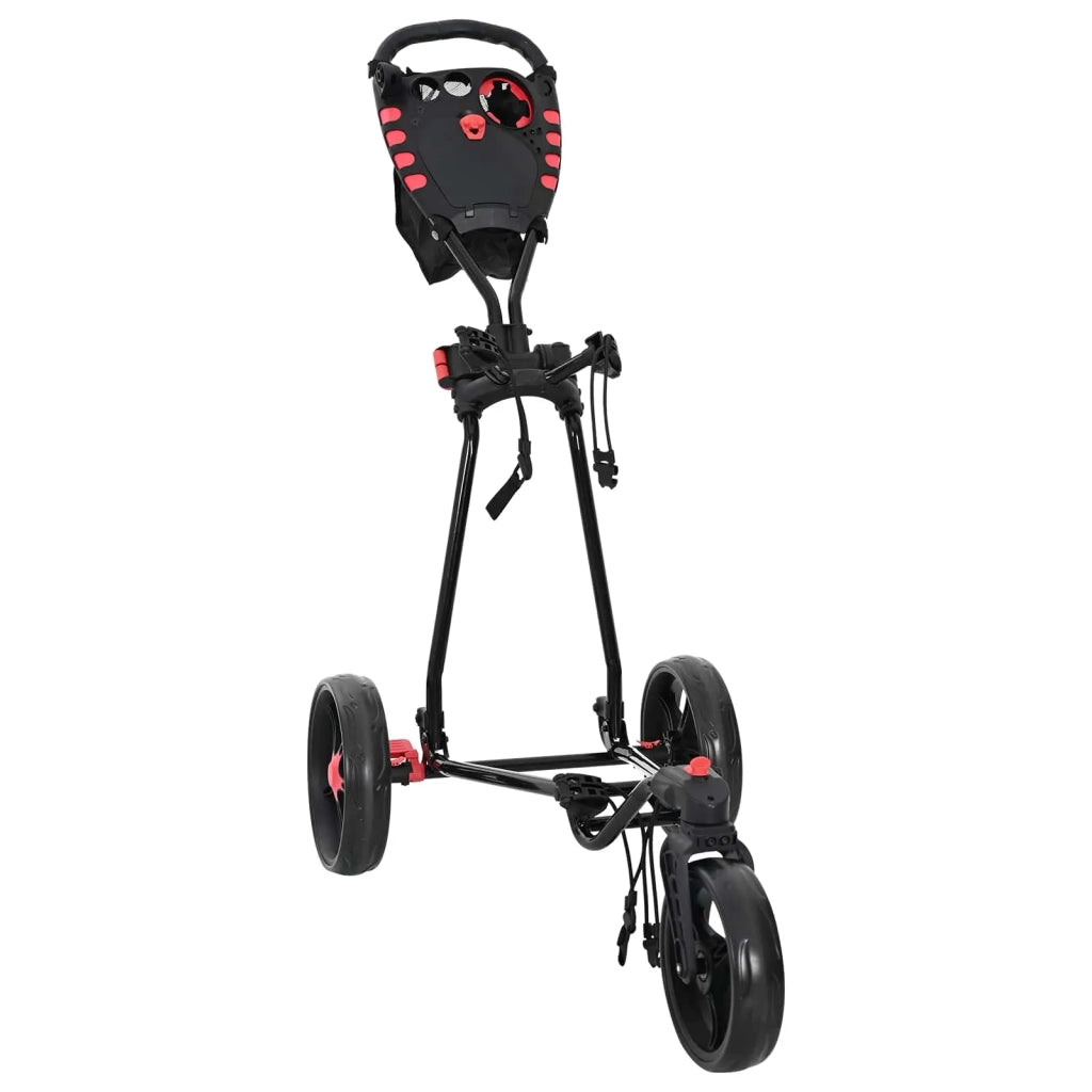 Carrello da golf Nero 110 x 60 x 132 cm Ferro CFW5695523