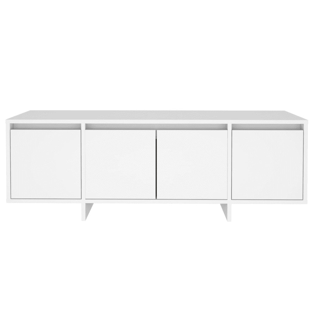 Mobile TV-Credenza TV-Console TV Bianco 120x30x40,5 cm in Truciolato