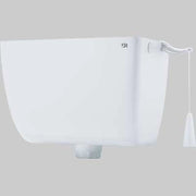 CASSETTA ALTA IN PVC CABRIO CON CATENELLA  BIANCA     CR