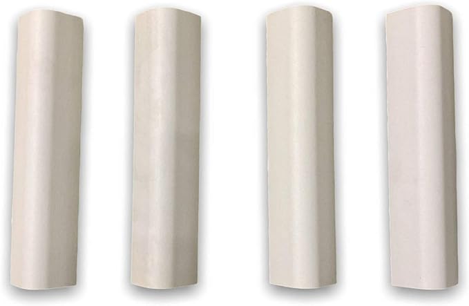 Finali angolari per zoccolo da cucina pezzi 4 H 10 PANNA