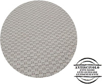 Tappeto Cucina Tessitura Piatta Effetto Parquet Antiscivolo Corridoio Bagno Bordeaux 50x80 cm