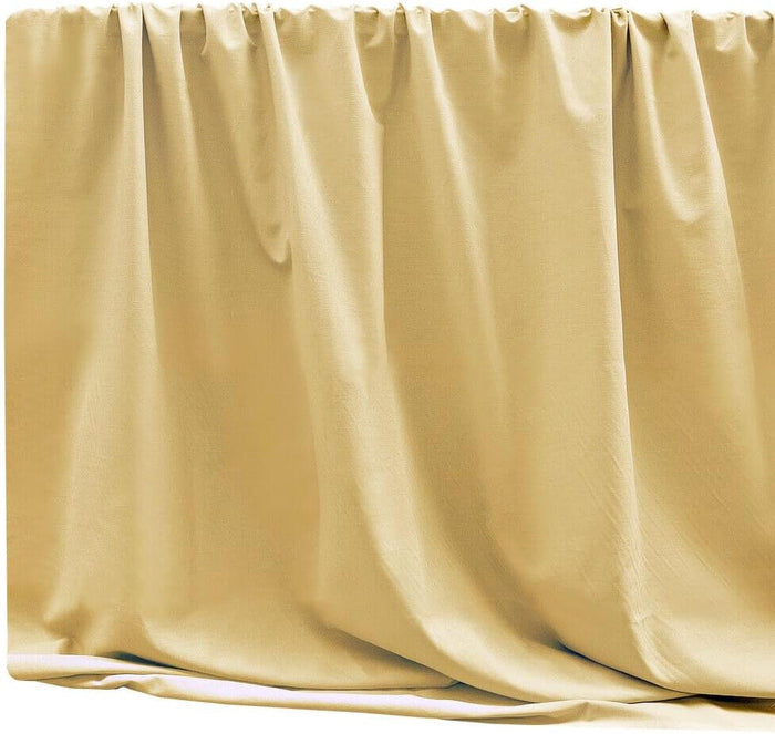 Telo Arredo Cotone 260x280 cm Copridivano Granfoulard Copriletto Tessuto Multiuso Beige