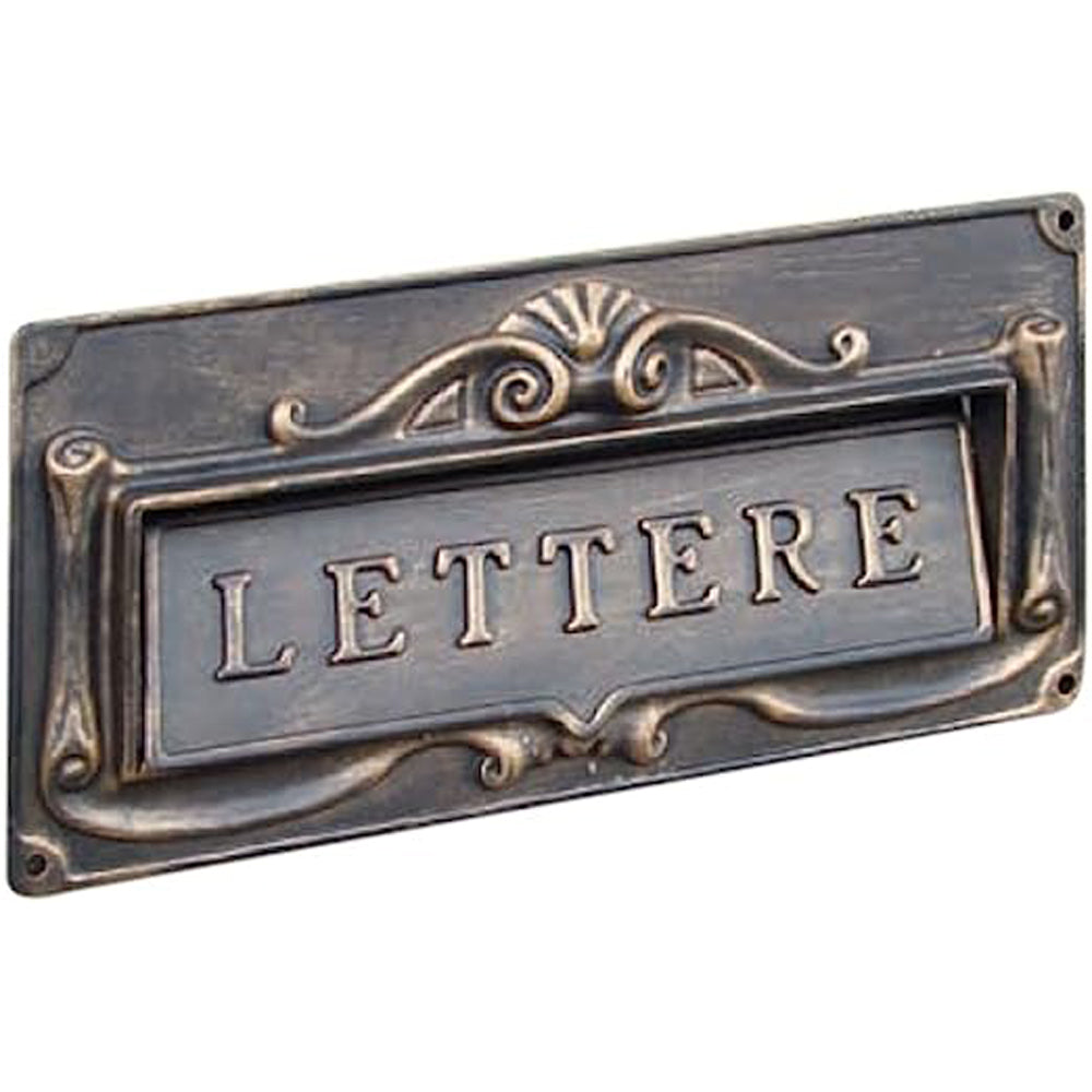 CASSETTA POSTALE BUCA PER LETTERE ALLUMINIO-ZINCO AZALEA TECHNOMAX AZA/OT