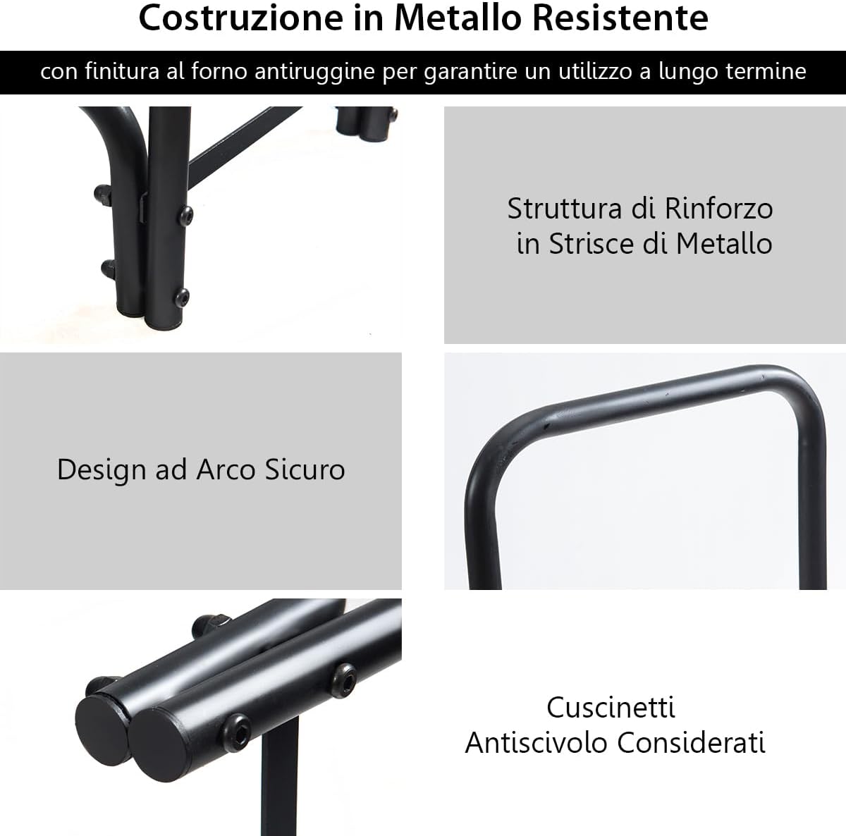 Porta Legna 245 CM, Portalegna da Esterno con Robusto Telaio Tubolare in Metallo, Legnaia da Esterno ed Interno Antiruggine per Caminetto, Braciere, Giardino e Terrazzo