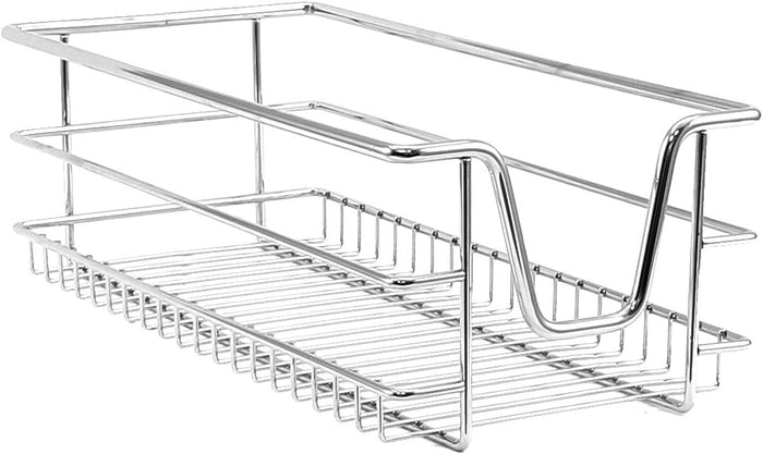 Tirare Fuori Cestini in Acciaio da Cucina Cestelli Organizzazione Credenza da 30cm