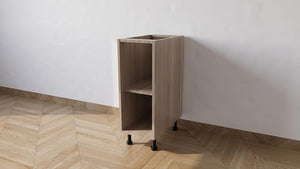 Mobile Base Da 30. Compreso Di Anta H 72 Cm L 30 Cm P 55,5 Cm Compresa Di Piedini 10 Cm colore Olmo