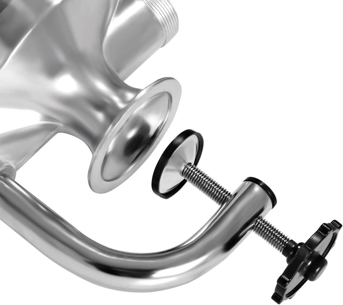 Macchina per la Produzione di salsicce, Corpo in acciaio inossidabile, Insaccatrice Manuale, siringa con 4 tubi di Riempimento