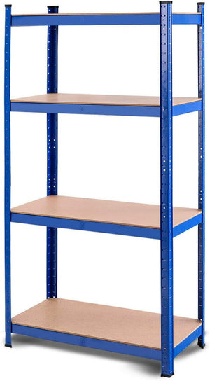 Scaffale con 4 Ripiani, Scaffalatura per Magazzino Garage Capannoni Uffici 80 x 40 x 160 cm