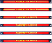 Portautensili Magnetico Composto da 3/6 Pezzi per Chiave Coltelli Cacciaviti,Capacit¨¤ Carico10 kg (6)