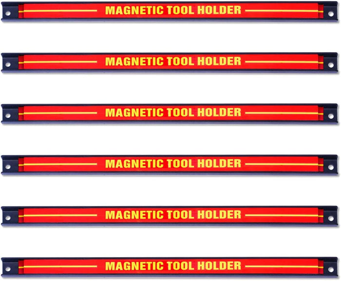 Portautensili Magnetico Composto da 3/6 Pezzi per Chiave Coltelli Cacciaviti,Capacit¨¤ Carico10 kg (6)