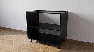 Mobile Base da 90. H 72 CM L 90 CM P 55,5 CM NERO