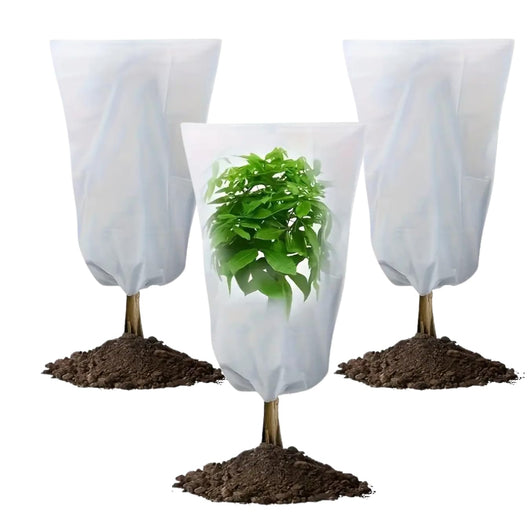 Cappuccio Protezione Piante Inverno 3 Pezzi da1x1,6 m, Telo Antigelo per Piante in Tessuto non Tessuto, Copertura Piante Inverno 17g/m2