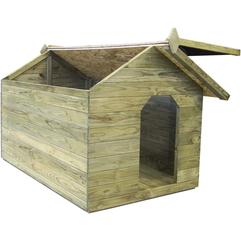 CUCCIA PER CANI LEGNO ESTERNO CUCCE TETTO APRIBILE 1060x1230xh850mm PIRCHER