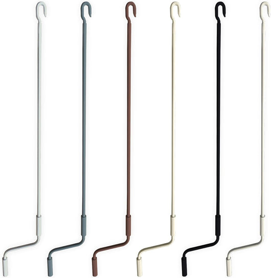 Asta Di Manovra Per Tenda Da Sole Varie Misure, Bastone Universale Per Tende (AVORIO 2,2 METRI)