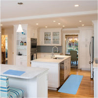 Tappeto Gomma Bordo Piscina Rotolo 15 MT Multiuso Lavello Azzurro