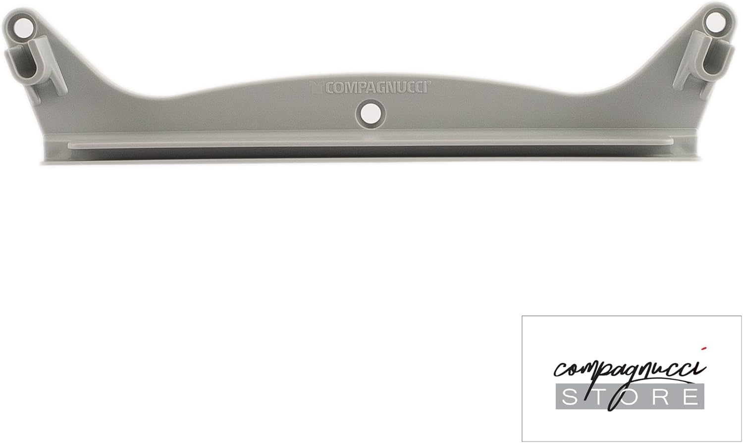 Coppia Staffe In Resina Con Supporto Per Raccogligocce