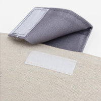 Copriforno Morbido Shabby Chic Cuori Passanti Tessuto Chiusura Velcro Proteggi Forno Cucina Dis.B