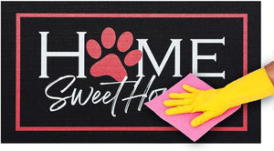 Zerbino Gomma Sostenibile 40X70 Antiscivolo Ingresso Interno Esterno Moderno Dis.N