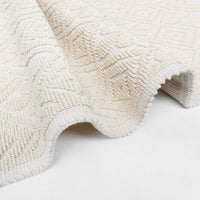 Tappeto Camera Scendiletto Bagno 60x135 cm Puro Cotone Lavabile Elegante Assorbente