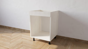 Mobile Base forno il legno L 60 x H 72 x P 55,5 cm in kit colore Larice Bianco