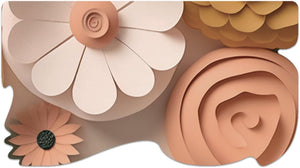 Le Forme Fiori Tappeto Cucina 50x90 cm Sagomato Gomma Moderna Antiscivolo Stampa Digitale