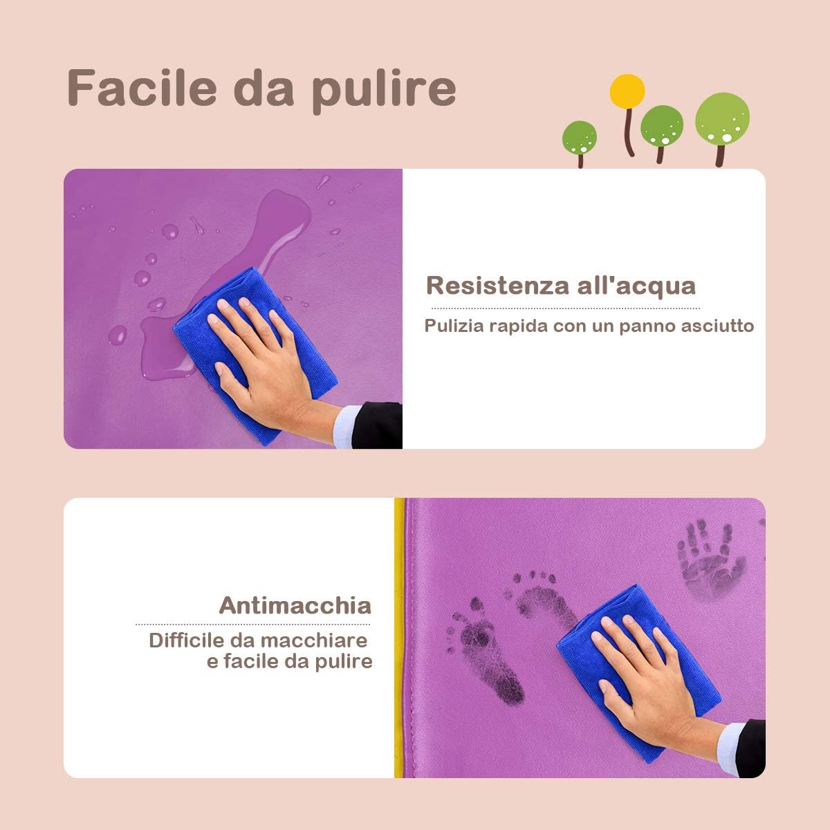Set di 5 Blocchi con Diverse Forme e Colori, Giocattolo per Arrampicata e Strisciamento, Aiuta i Bambini a Crescere (Stile 1)