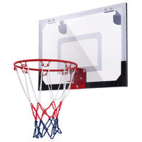 Mini Canestro da Basket, Dotato di Pallacanestro e Pompa a Mano Dimensioni:45 x 30 cm, Diametro del cerchio: 22cm