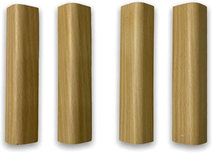 Finali angolari per zoccolo da cucina pezzi 4 H 10 FAGGIO