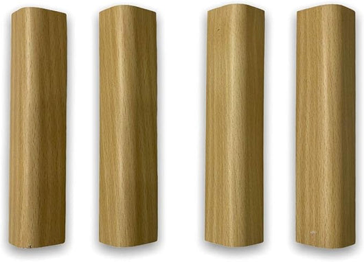 Finali angolari per zoccolo da cucina pezzi 4 H 10 FAGGIO