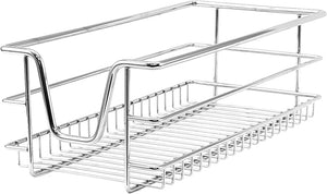 Tirare Fuori Cestini in Acciaio da Cucina Cestelli Organizzazione Credenza da 30cm
