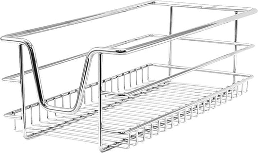 Tirare Fuori Cestini in Acciaio da Cucina Cestelli Organizzazione Credenza da 30cm
