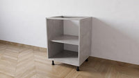 Mobile Base 60 Compreso Di Anta. H 72 Cm L 60 Cm P 55.5 Cm. Spedizione In Kit Cemento