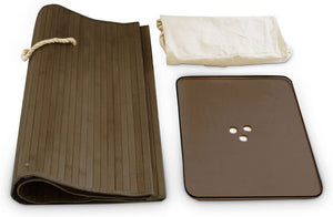 Portabiancheria rettangolare con sacco in cotone 65,5 cm marrone bambù 13_0001905_6