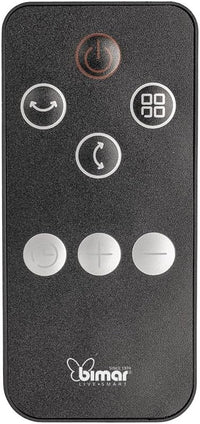 Bimar Termoventilatore Colonna HP132 PTC 2000W Telecomando Timer 24h Termostato Oscillazione