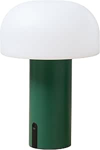 Lampada Led Fungo da tavolo Ricaricabile E Dimmerabile Verde