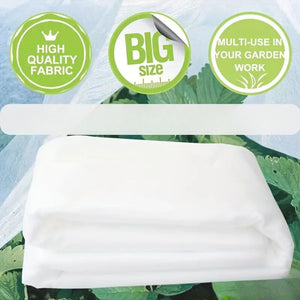 Tessuto Ortoclima Telo Piante in Tessuto Non Tessuto 30 g/m2, Copripiante da Gelo 2,4x10 m, Protezione Piante Inverno