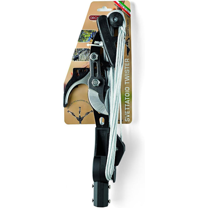 SVETTATOIO TAGLIARAMI TRONCARAMI TWISTER CORDA 9,5m Ø40mm ART.6 NO ASTA ARCHMAN