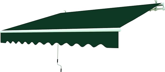 T1372012/A - Tenda da sole a barra quadra 200x300 cm verde